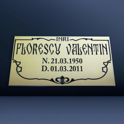 Placuță aurie pentru cruce – de la 85 lei